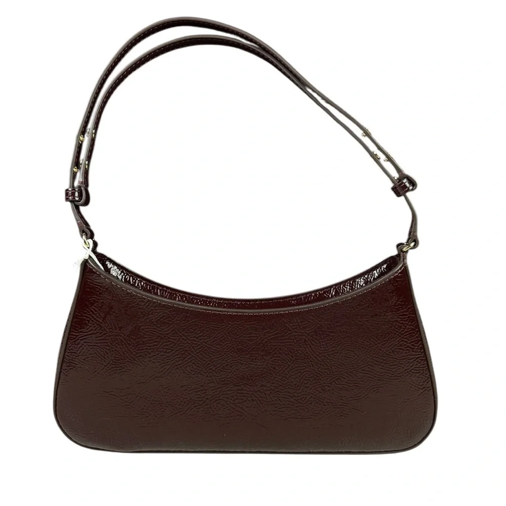 Tory Burch Deep Burgundy Shoulder Bag - Picture 6 of 7